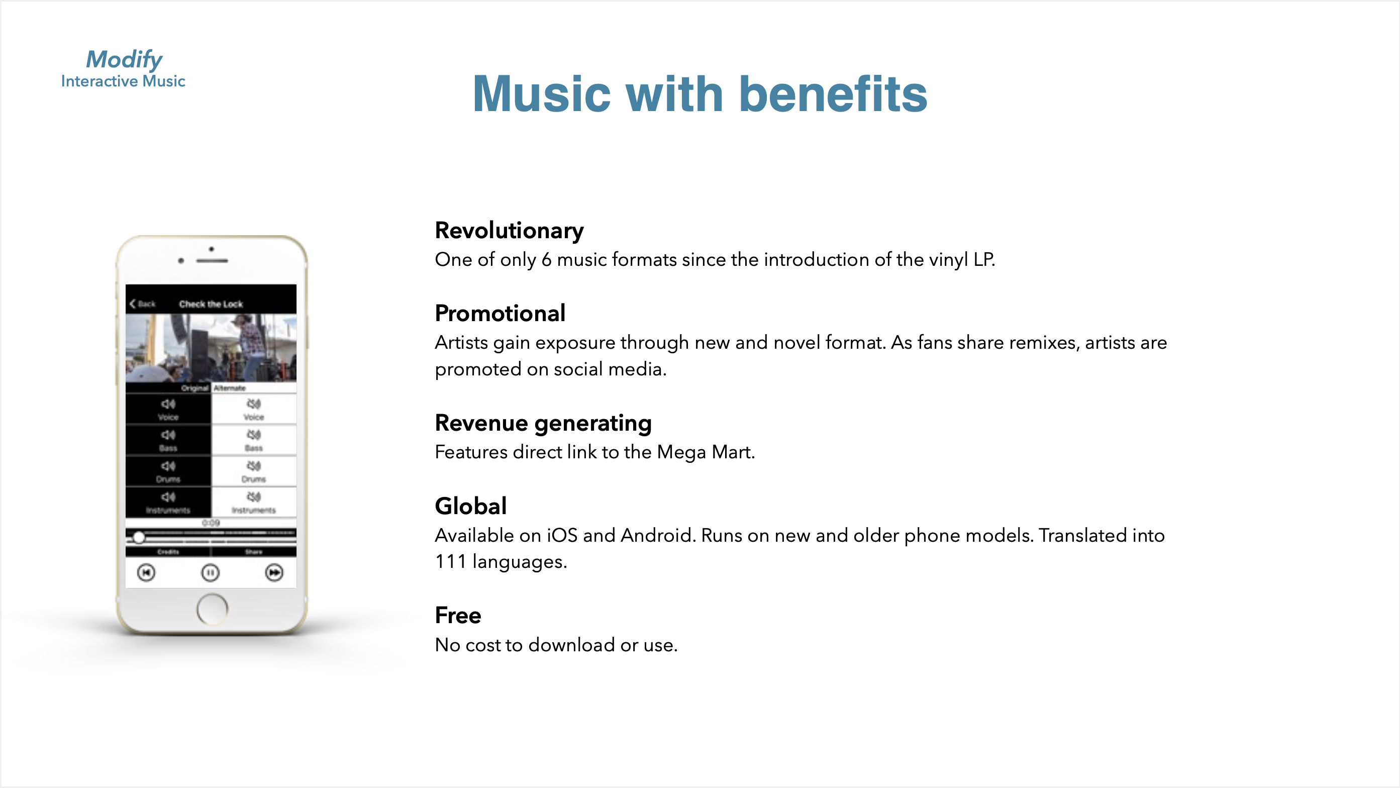 Music with Benefits